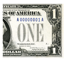 Load image into Gallery viewer, One-Dollar Note serie of 1928 Blue Seal Silver Certificate Fr.1603
