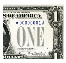 Load image into Gallery viewer, One-Dollar Note serie of 1928 Blue Seal Silver Certificate Fr.1605 STAR
